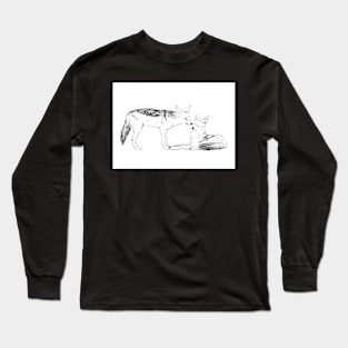 Jackals in love Long Sleeve T-Shirt